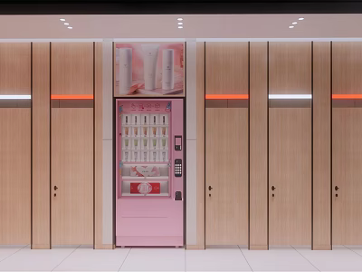 Modern Toilet Shopping Mall Toilet 3d model Modern Toilet Shopping Mall Toilet 3d model