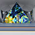 Commercial Interactive Floor Projection Equipment With Colorful Dynamic Patterns For Business Venues