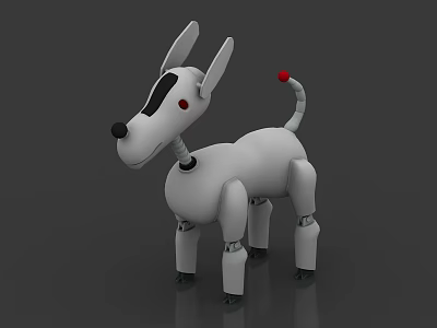 Robot dog 3d model Robot dog 3d model