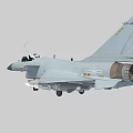 J10C J-10C Fighter J-10 Chinese Fighter Third Generation Fighter 3d model