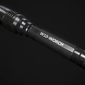 WEIGWORCH Black Metal Flashlight With Textured Grip And Durable Construction Design 3d model
