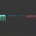 Agricultural Equipment Colorful Rakes With Various Tine Designs For Farming Tasks