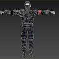 Modern Figure Police Counter-Strike Soldier Warrior Character Man Male Character Game Character 3d model