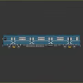Train Vehicle Realistic Model Cartoon Model PBR PBR Model Game Model 3d model