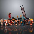 Toy Pixel Figure Toy Next Generation Item 3 Print 3d model