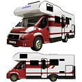 RV station wagon 3d model