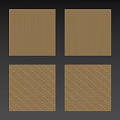 Wooden Floor Components Featuring Herringbone Pattern And Natural Wood Grain 3d model
