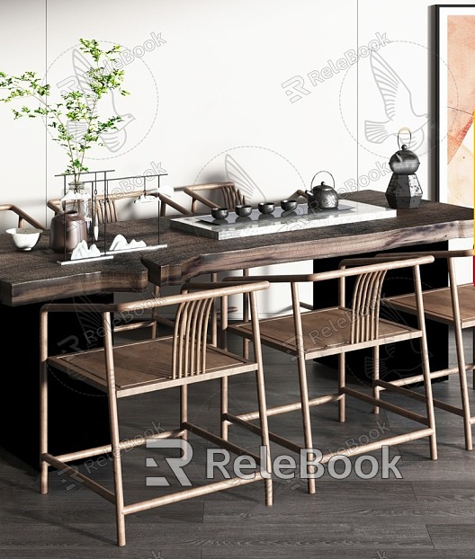 New Chinese Tea Table Combination model