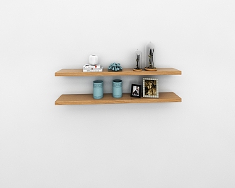 Modern Wall Shelf Wall Cabinet 3d model