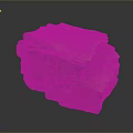 Rock Block Rock Block Rock Specimen Boulder Big Stone Block Rock Stratum Rock Stratum Rock Stratum Rock 3d model