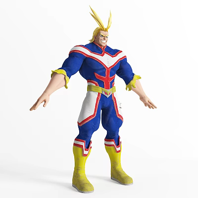 Modern Anime Characters Cartoon Characters 3d model Modern Anime Characters Cartoon Characters 3d model