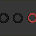 High Quality Automotive Tires in Black and Red Colors for Vehicles