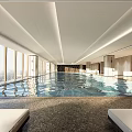 Modern Swimming Pool Simple 3d model