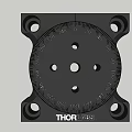 Thorlabs Precision Mechanical Component With Graduated Scale Holes And Square Frame