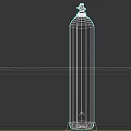 Commercial Black Gas Cylinder With Steel Valve Top As Essential Business Equipment