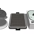 Essential Kitchen Appliances For Home Cooking Waffle Maker Electric Griddle And Slow Cooker