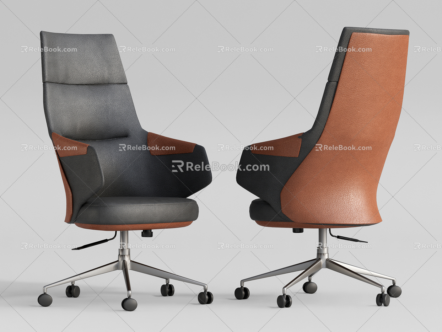 Modern office chair model