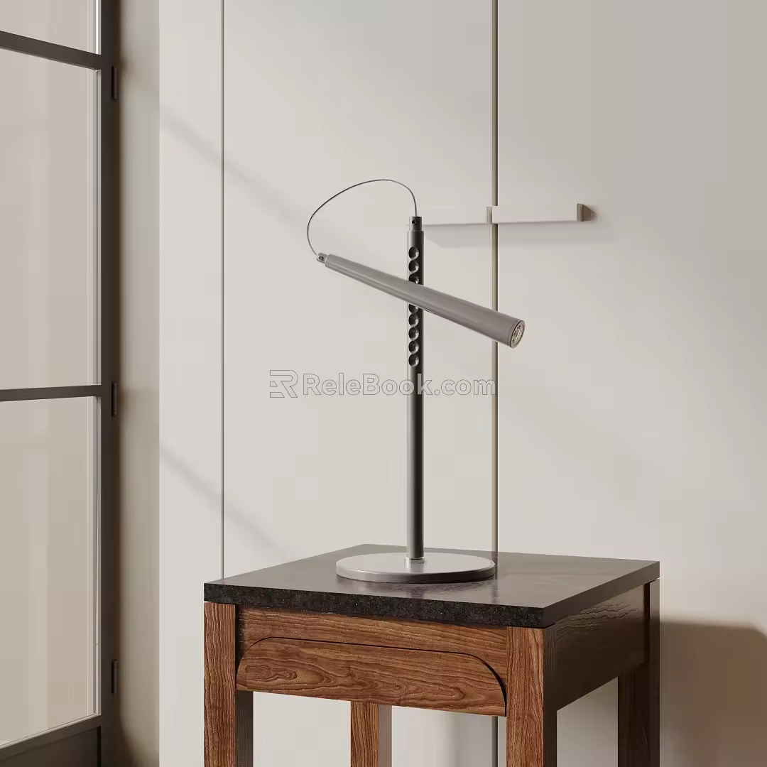 Modern table lamp 3d model
