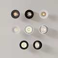 Modern Downlights And Spotlights With Various Styles Different Colors For Home Lighting