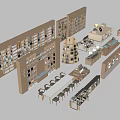Bookshelf Bookcase 3d model