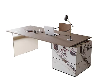 modern desk chair 3d model