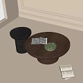 Modern coffee table 3d model