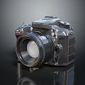 High Quality Professional Digital Camera With Large Lens And Metal Body Design