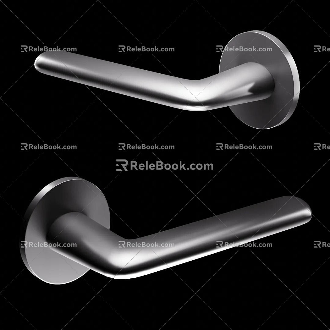 Door handle handle 3d model