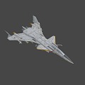 Viper Space Warship 3d model