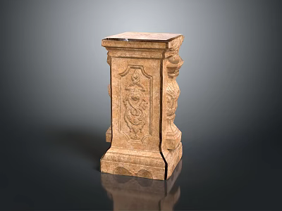 Columns Stone Columns Stone Columns Old Columns Roman Columns Roman Columns Classical Columns Greek Columns 3d model