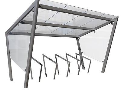 Bicycle Shed Canopy model