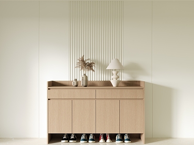 Removable shoe cabinet model