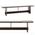 Modern bench 3d model