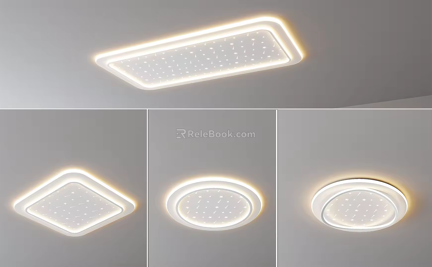 Modern ceiling lamp Simple ceiling lamp 3d model