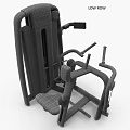 Black Multi Functional Fitness Equipment Strength Training Machine With Ergonomic Design