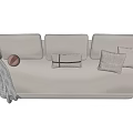Modern Multiplayer Sofa Multiplayer Sofa 3d model