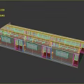 Silver Subway Train With Red Doors Windows And Reflection On Smooth Black Surface