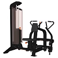 Professional Strength Training Fitness Machine with Adjustable Seat and Cable System