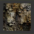 Multicolored Layered Rock Terrain Featuring Brown Gray And Orange Natural Textures