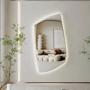 modern mirror floor mirror vanity mirror vertical mirror decorative mirror art mirror shaped mirror luminous mirror 3d model