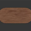 Wooden Oval Top Coffee Table With Cabinet Doors And Open Shelf Design