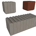 Modern Sofa Bench Sofa Bench 3d model