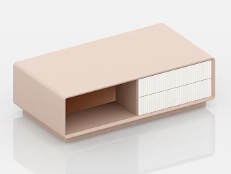 Coffee table table table square table living room coffee table 3d model