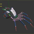 Mech tank mech insect mech spider crab machine crab mechanical crab mech crab 3d model