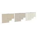 Elegant Light Filtering Roman Blinds with Linen Fabric in Neutral Beige for Modern Window Decor