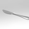 Sharp Stainless Steel Kitchen Knife With Ergonomic Handle For Home Cooking