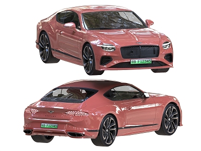 2025 Bentley Cars Bentley Luxury Sedan Coupe 3d model