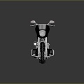 Modern motorcycle two-wheeled motorcycle off-road motorcycle road racing motorcycle 3d model