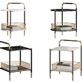 Modern Stylish Coffee Tables With Metal Frame Storage Basket And Tabletop Designs