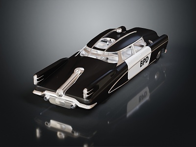 Modern Police Car Police Car Police Car 3d model